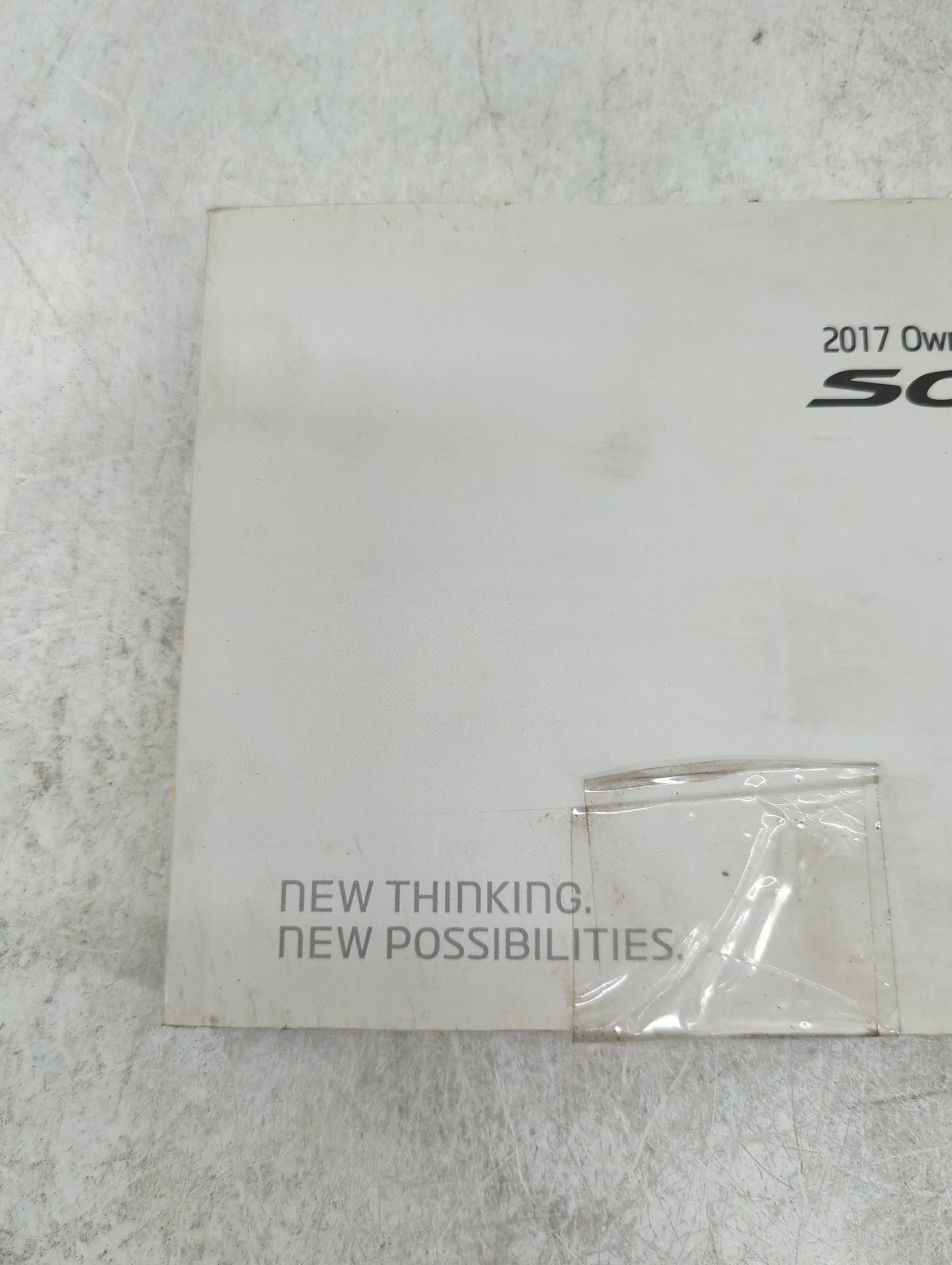 2017 Hyundai Sonata Owners Manual Book Guide P/N:HC10-EU69D OEM Used Auto Parts - Oemusedautoparts1.com