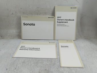 compare product 2017 Hyundai Sonata Owners Manual Book Guide P/N:HC10-EU75H OEM Used Auto Parts