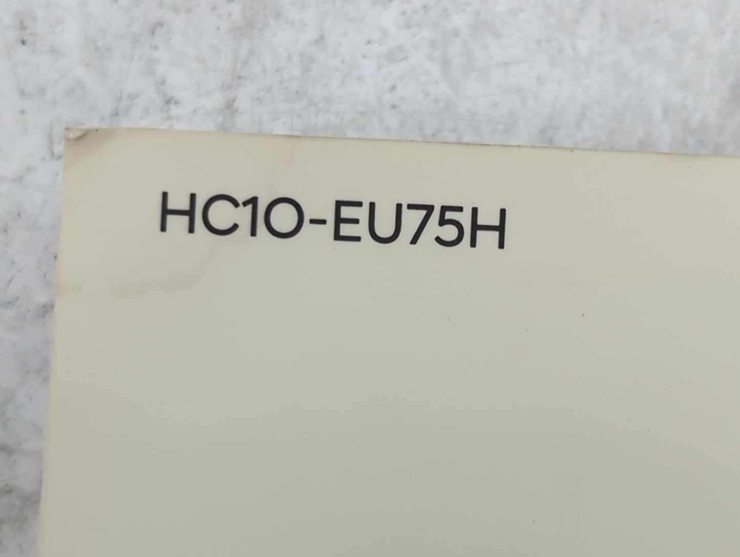 2017 Hyundai Sonata Owners Manual Book Guide P/N:HC10-EU75H OEM Used Auto Parts - Oemusedautoparts1.com