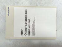 2017 Hyundai Sonata Owners Manual Book Guide P/N:HC10-EU75H OEM Used Auto Parts - Oemusedautoparts1.com
