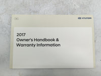 2017 Hyundai Sonata Owners Manual Book Guide P/N:HC10-EU75H OEM Used Auto Parts - Oemusedautoparts1.com