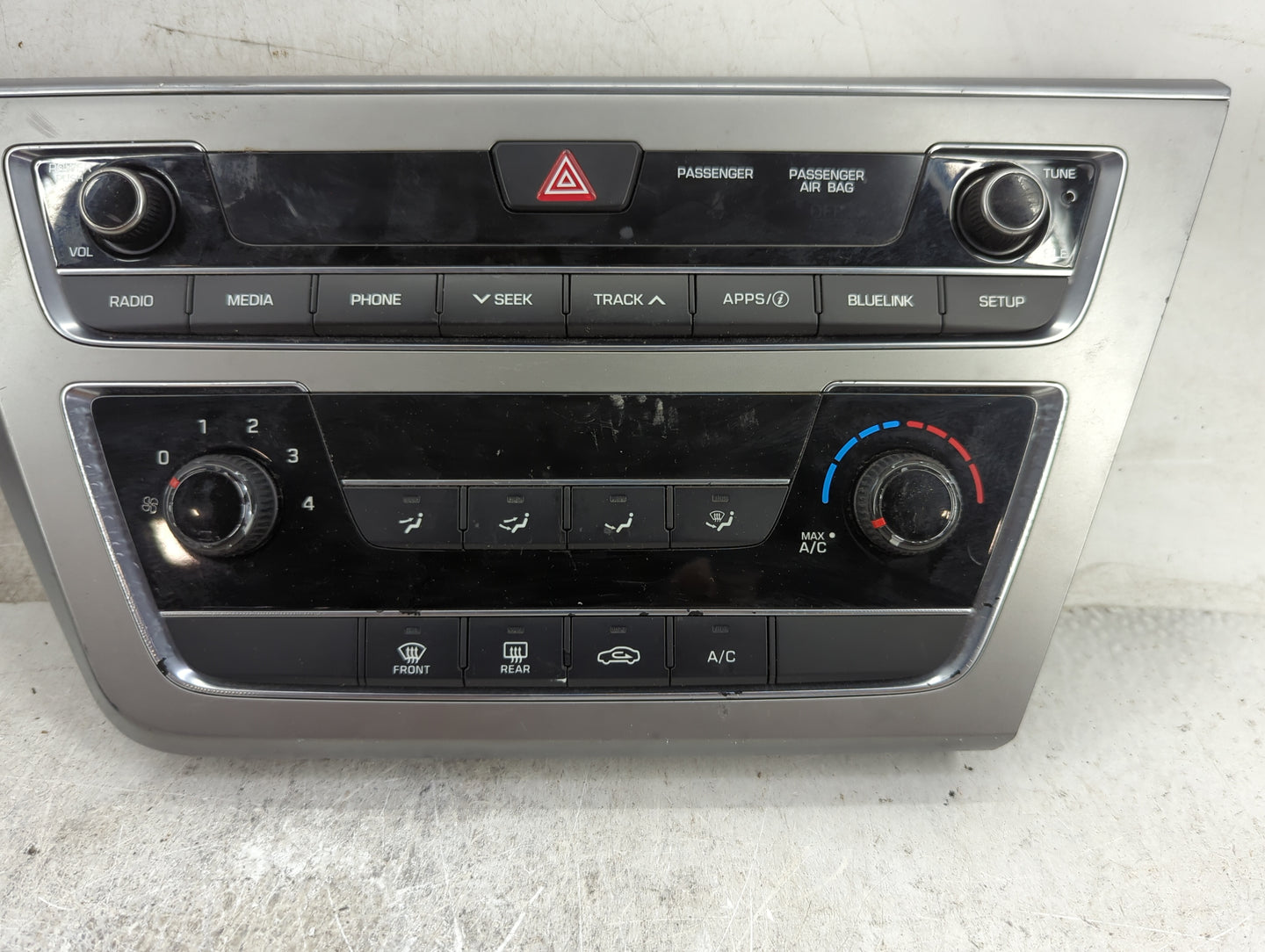 2015-2017 Hyundai Sonata Climate Control Module Temperature AC/Heater Replacement P/N:94510-C2530 Fits Fits 2015 2016 2017 O