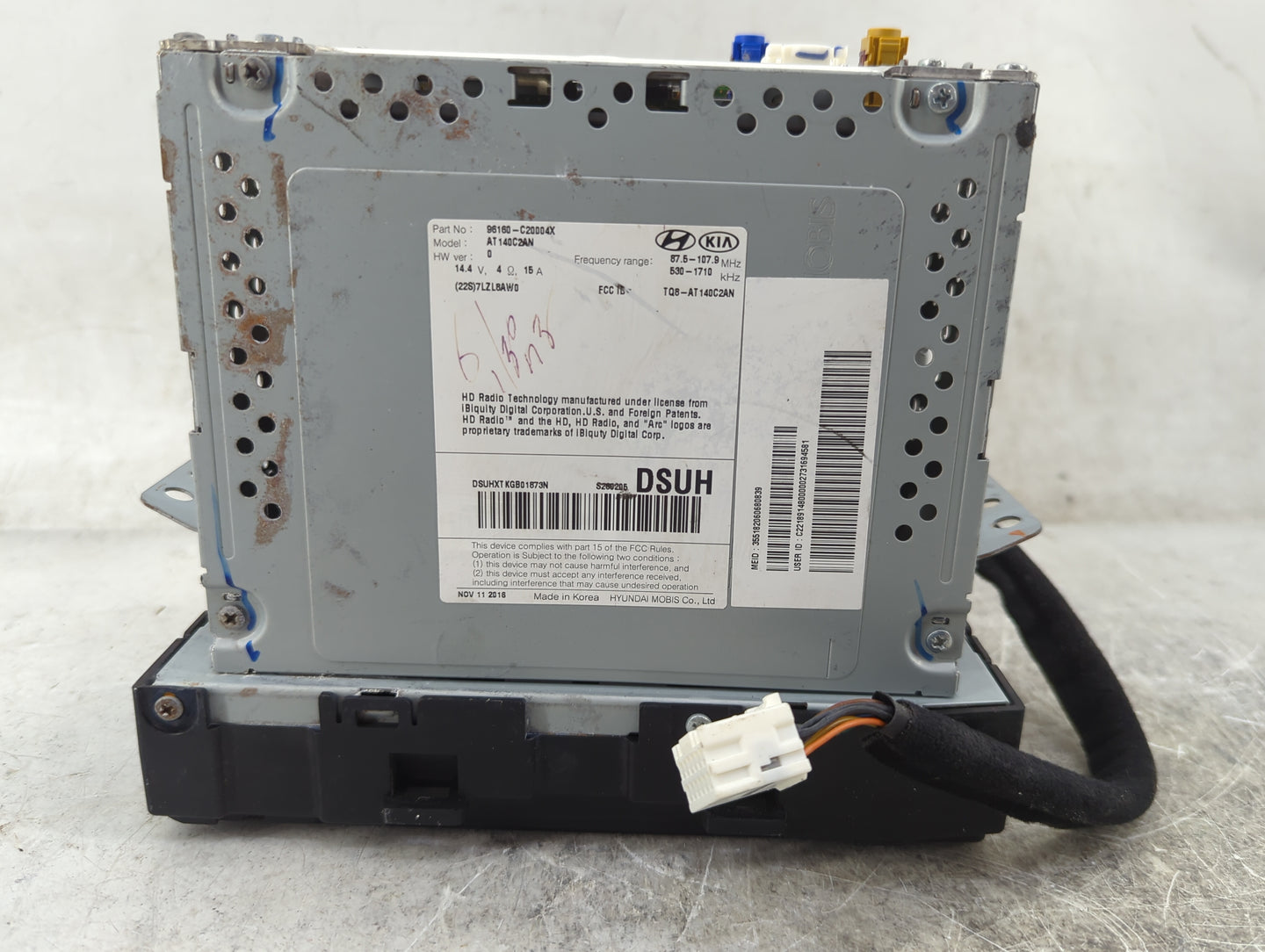 2017 Hyundai Sonata Information Display Screen 1468455 - Oemusedautoparts1.com