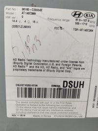 2017 Hyundai Sonata Information Display Screen 1468455 - Oemusedautoparts1.com
