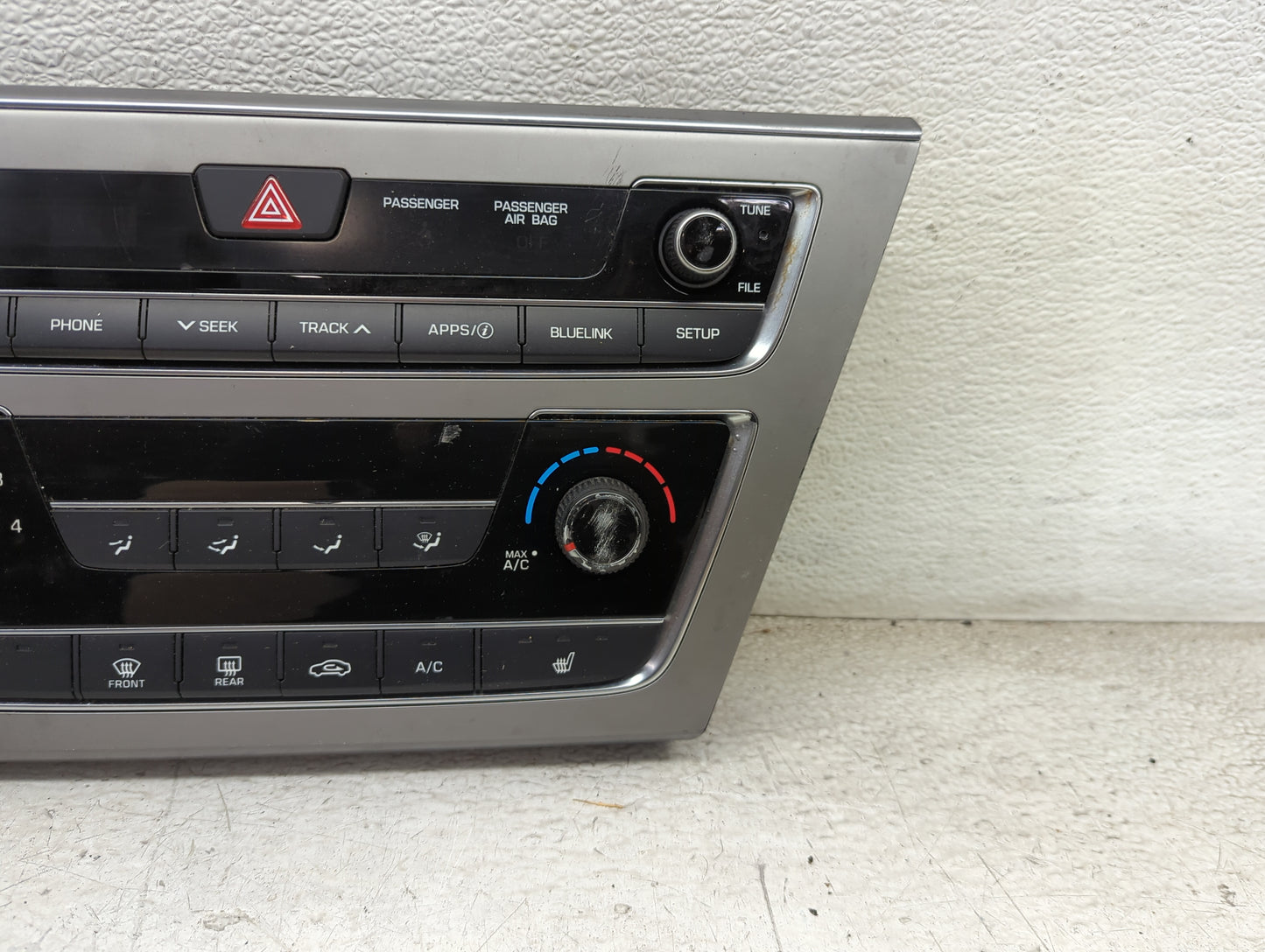 2016-2017 Hyundai Sonata Climate Control Module Temperature AC/Heater Replacement P/N:94510-C2530 D2AU Fits Fits 2016 2017 O