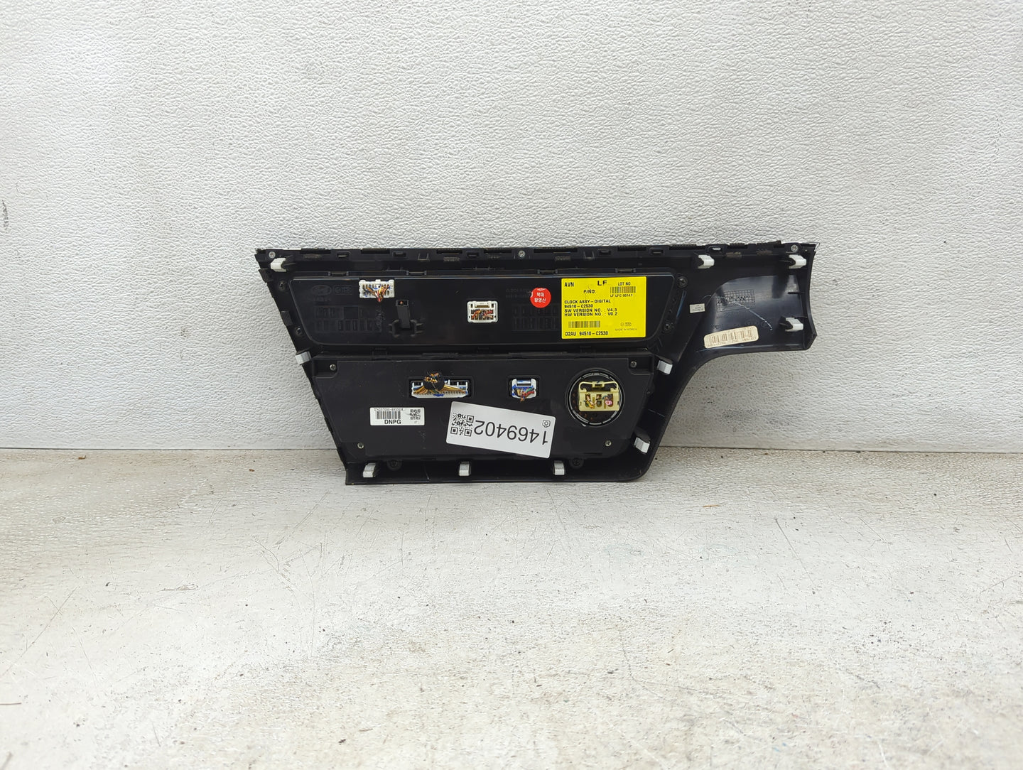 2016-2017 Hyundai Sonata Climate Control Module Temperature AC/Heater Replacement P/N:94510-C2530 D2AU Fits Fits 2016 2017 O