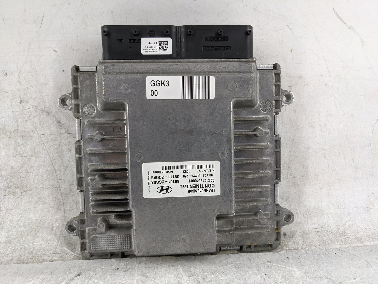 2015-2017 Hyundai Sonata PCM Engine Control Computer ECU ECM PCU OEM P/N:39101-2GGK3 39111-2GGK3 Fits Fits 2015 2016 2017 OE