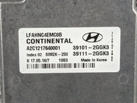 2015-2017 Hyundai Sonata PCM Engine Control Computer ECU ECM PCU OEM P/N:39101-2GGK3 39111-2GGK3 Fits Fits 2015 2016 2017 OE