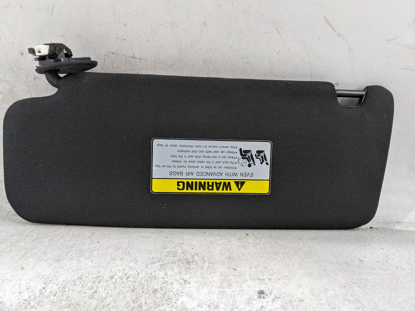 2015-2019 Hyundai Sonata Sun Visor Shade Replacement Passenger Right Mirror Fits Fits 2015 2016 2017 2018 2019 OEM Used Auto