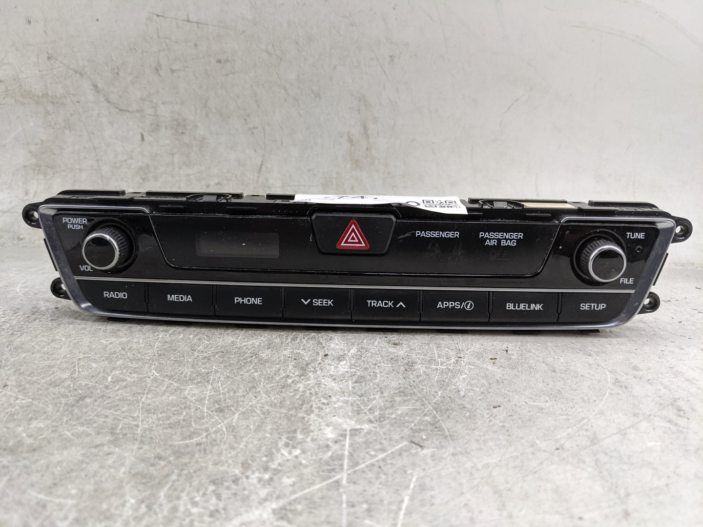 2017 Hyundai Sonata Climate Control Module Temperature AC/Heater Replacement P/N:94510-C2530 D2AU Fits OEM Used Auto Parts -