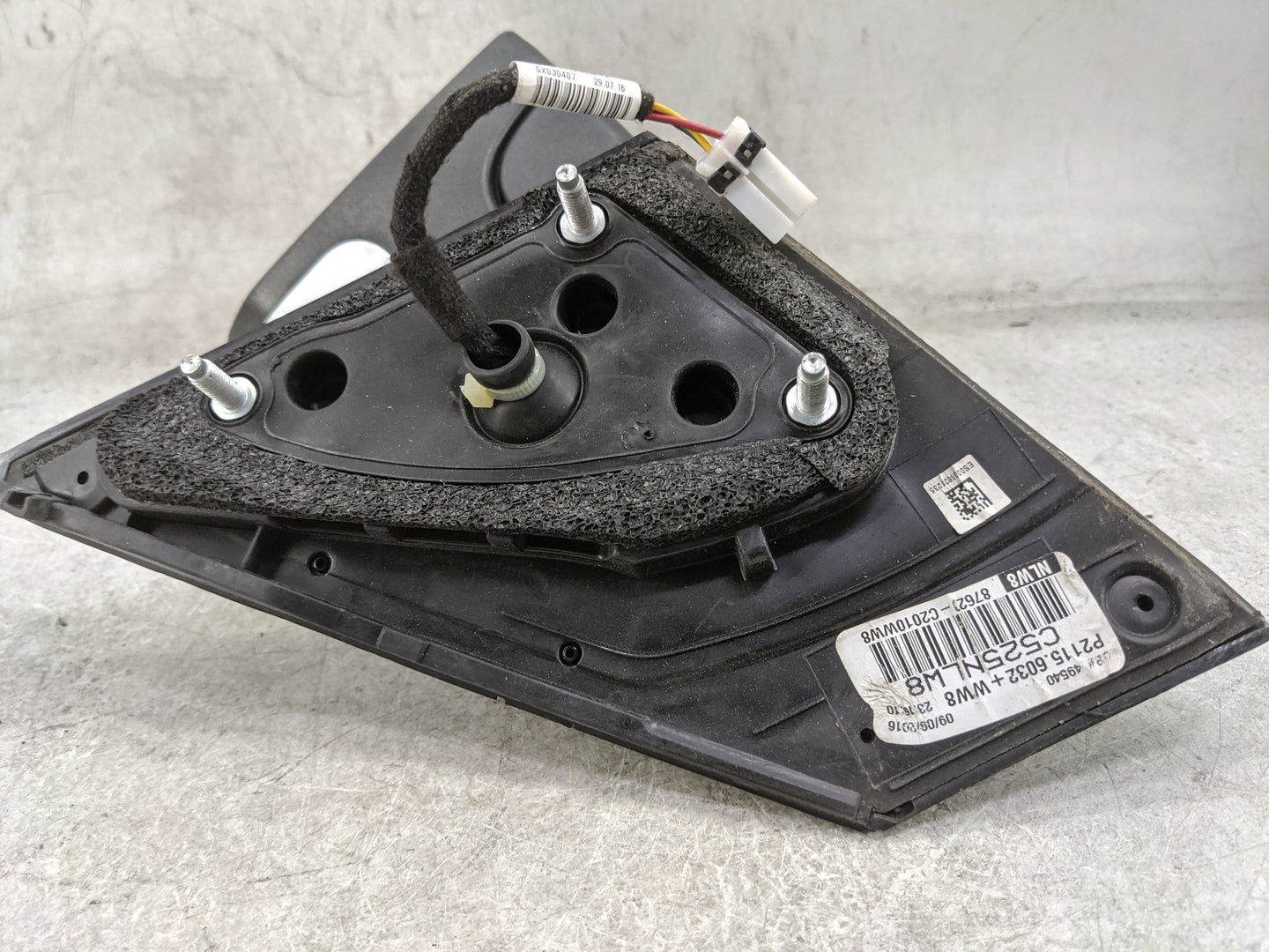 2015-2017 Hyundai Sonata Passenger Side View Mirror - Right Door Mirror OEM Used - Oemusedautoparts1.com