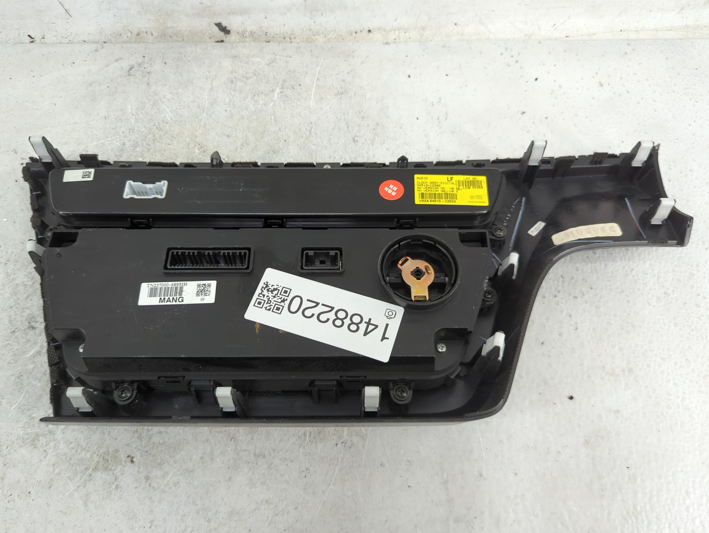 2017 Hyundai Sonata Climate Control Module Temperature AC/Heater Replacement P/N:94510-C2500 Fits OEM Used Auto Parts - Oemu