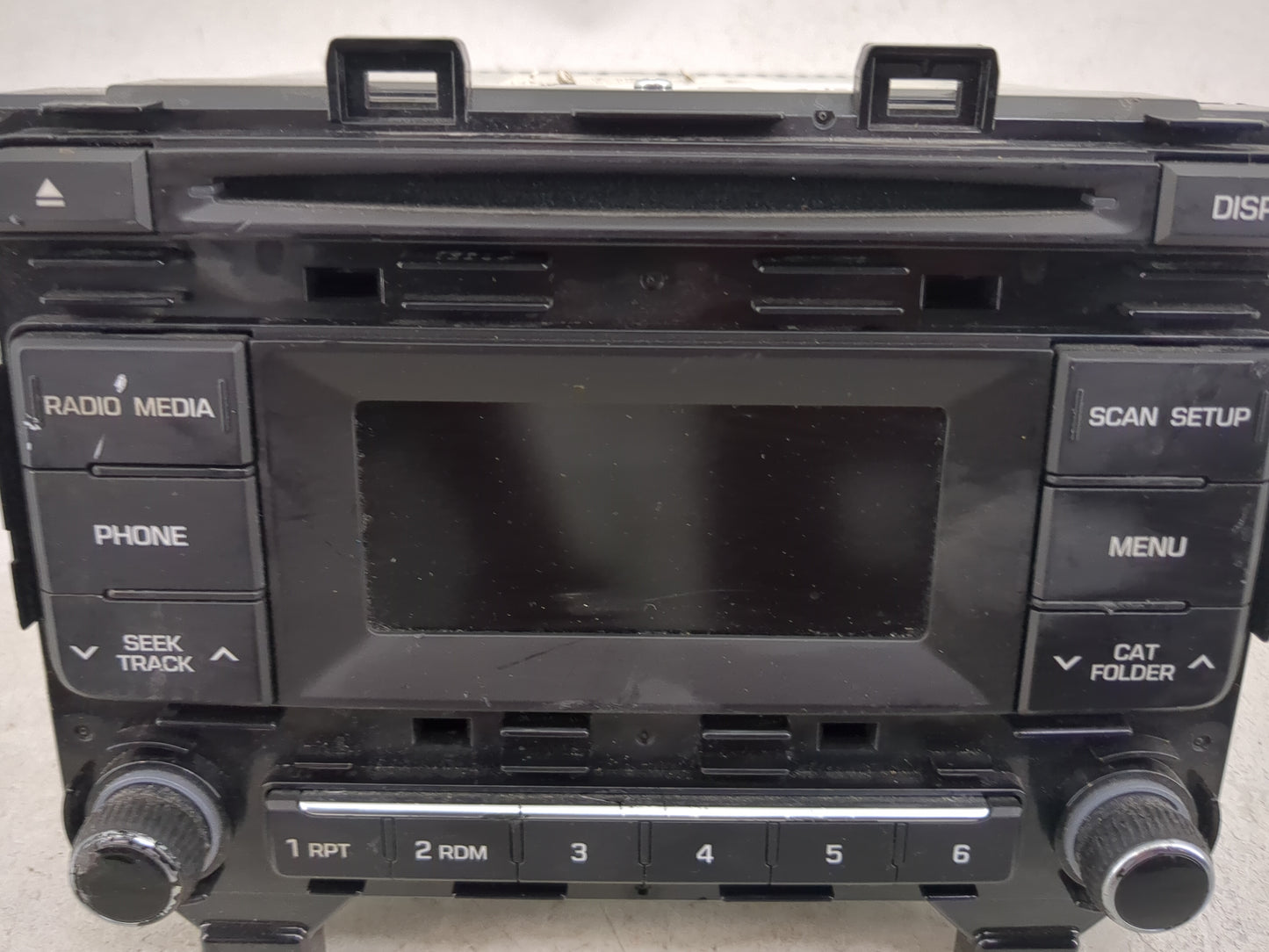 2016-2017 Hyundai Sonata Radio AM FM Cd Player Receiver Replacement P/N:96170-C20504X Fits Fits 2016 2017 OEM Used Auto Part