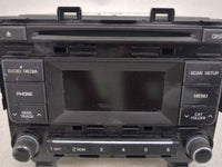 2016-2017 Hyundai Sonata Radio AM FM Cd Player Receiver Replacement P/N:96170-C20504X Fits Fits 2016 2017 OEM Used Auto Part
