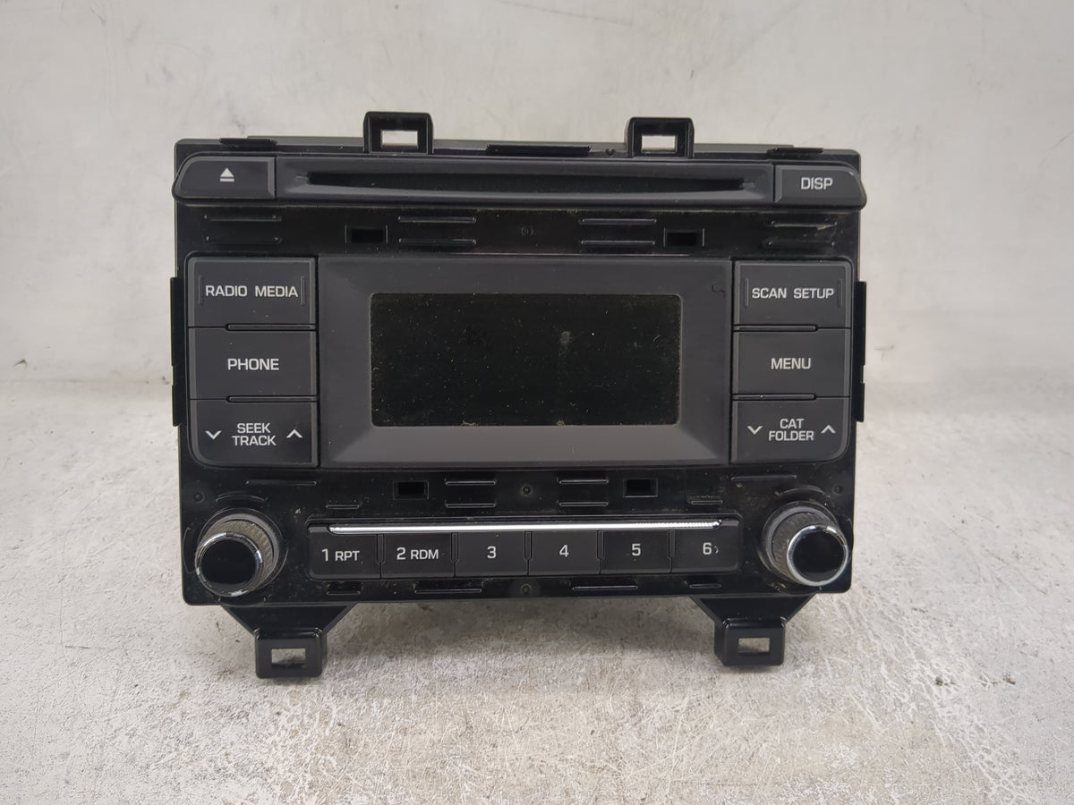 2016-2017 Hyundai Sonata Radio AM FM Cd Player Receiver Replacement P/N:96170C20504X 96170-C20504X Fits Fits 2016 2017 OEM U