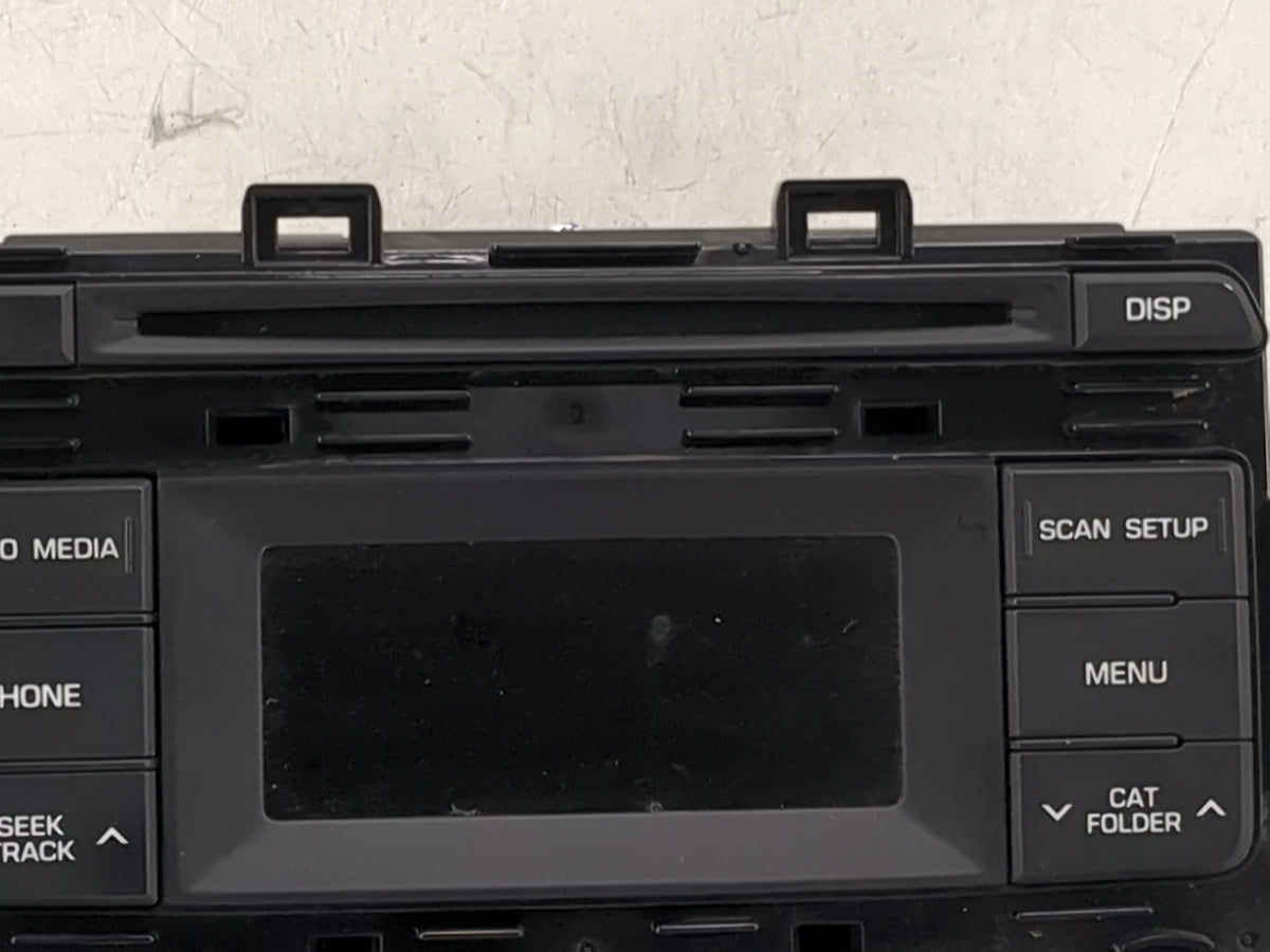 2016-2017 Hyundai Sonata Radio AM FM Cd Player Receiver Replacement P/N:96170C20504X 96170-C20504X Fits Fits 2016 2017 OEM U