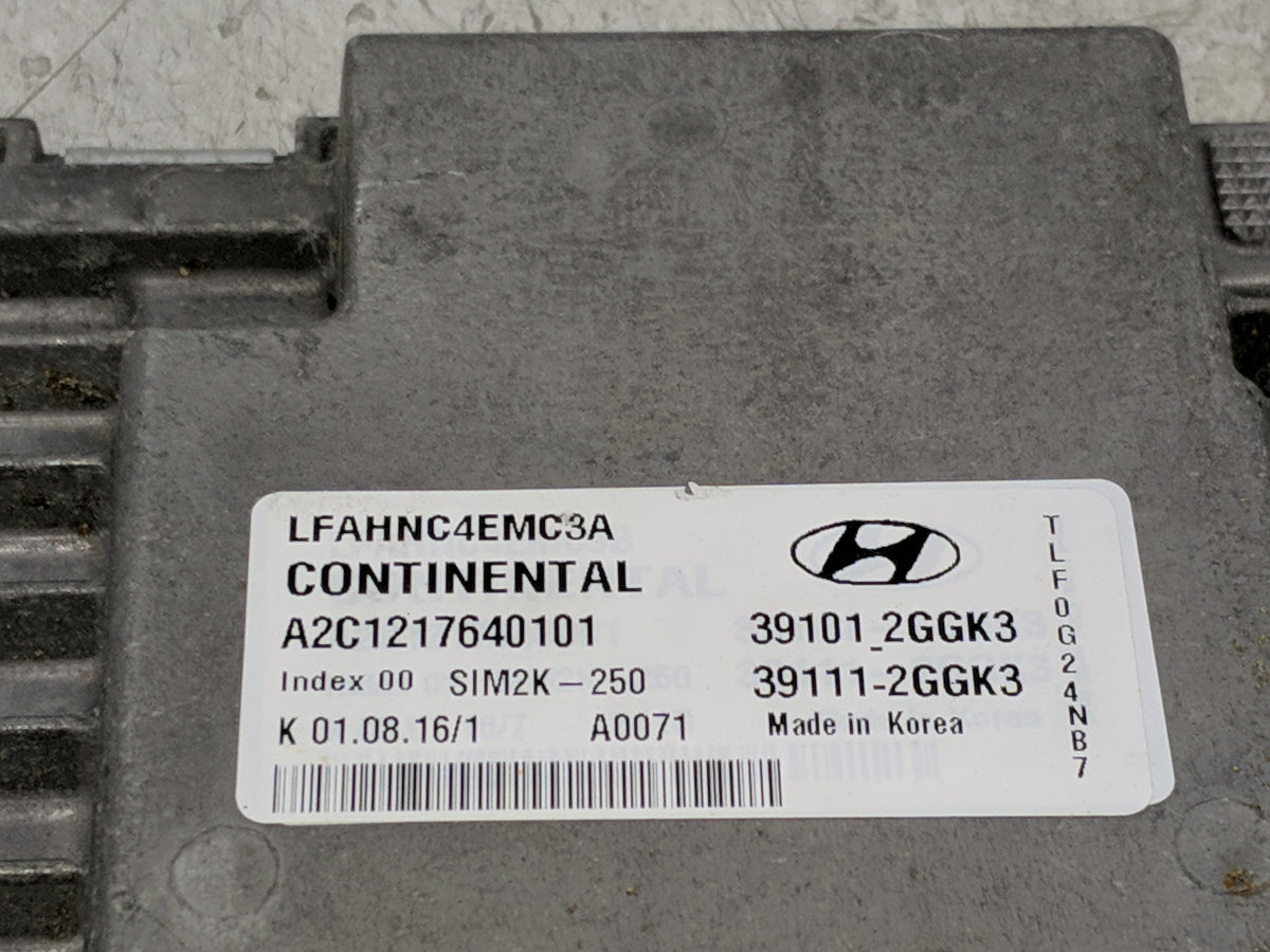 2015-2017 Hyundai Sonata PCM Engine Control Computer ECU ECM PCU OEM P/N:LFAHNC4EMC3A A2C1217640101 Fits Fits 2015 2016 2017