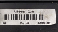 2016-2017 Hyundai Sonata Instrument Cluster Speedometer Gauges P/N:94001-C2201 94001-C2200 Fits Fits 2016 2017 OEM Used Auto