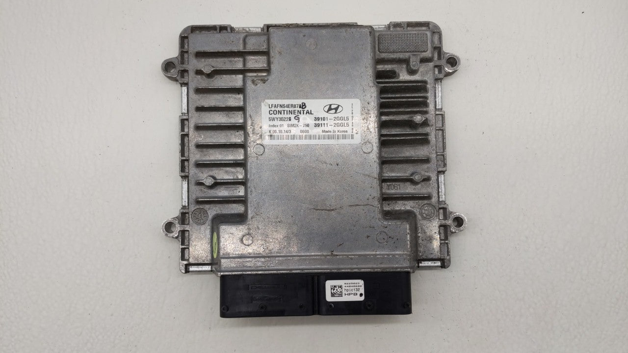 2015-2017 Hyundai Sonata PCM Engine Control Computer ECU ECM PCU OEM P/N:39101-2GGL5 39111-2GGL5 Fits Fits 2015 2016 2017 OE