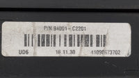 2016-2017 Hyundai Sonata Instrument Cluster Speedometer Gauges P/N:94001-C2201 94001-C2200 Fits Fits 2016 2017 OEM Used Auto