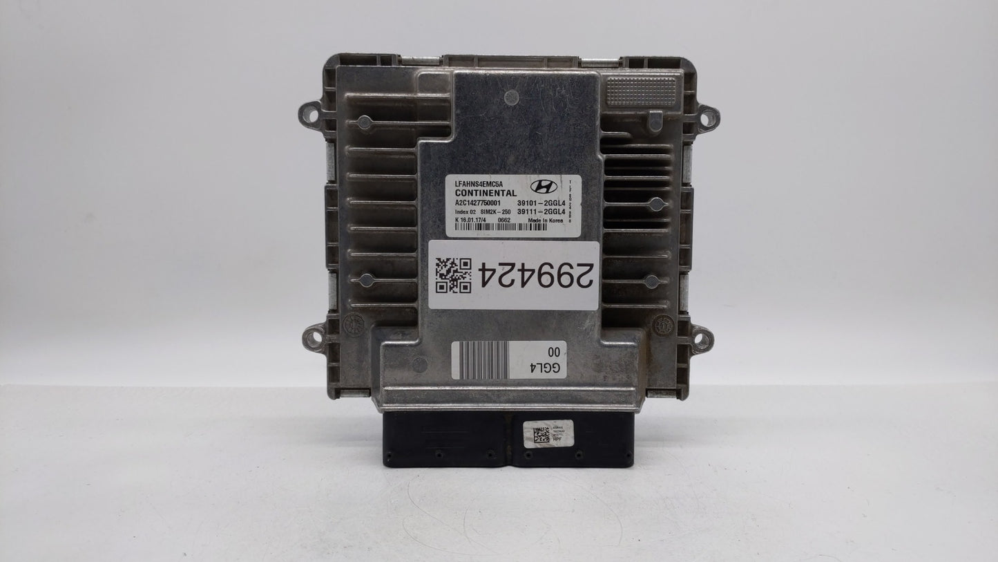 2015-2017 Hyundai Sonata PCM Engine Control Computer ECU ECM PCU OEM P/N:39101-2GGK0 39101-2GGL4 Fits Fits 2015 2016 2017 OE