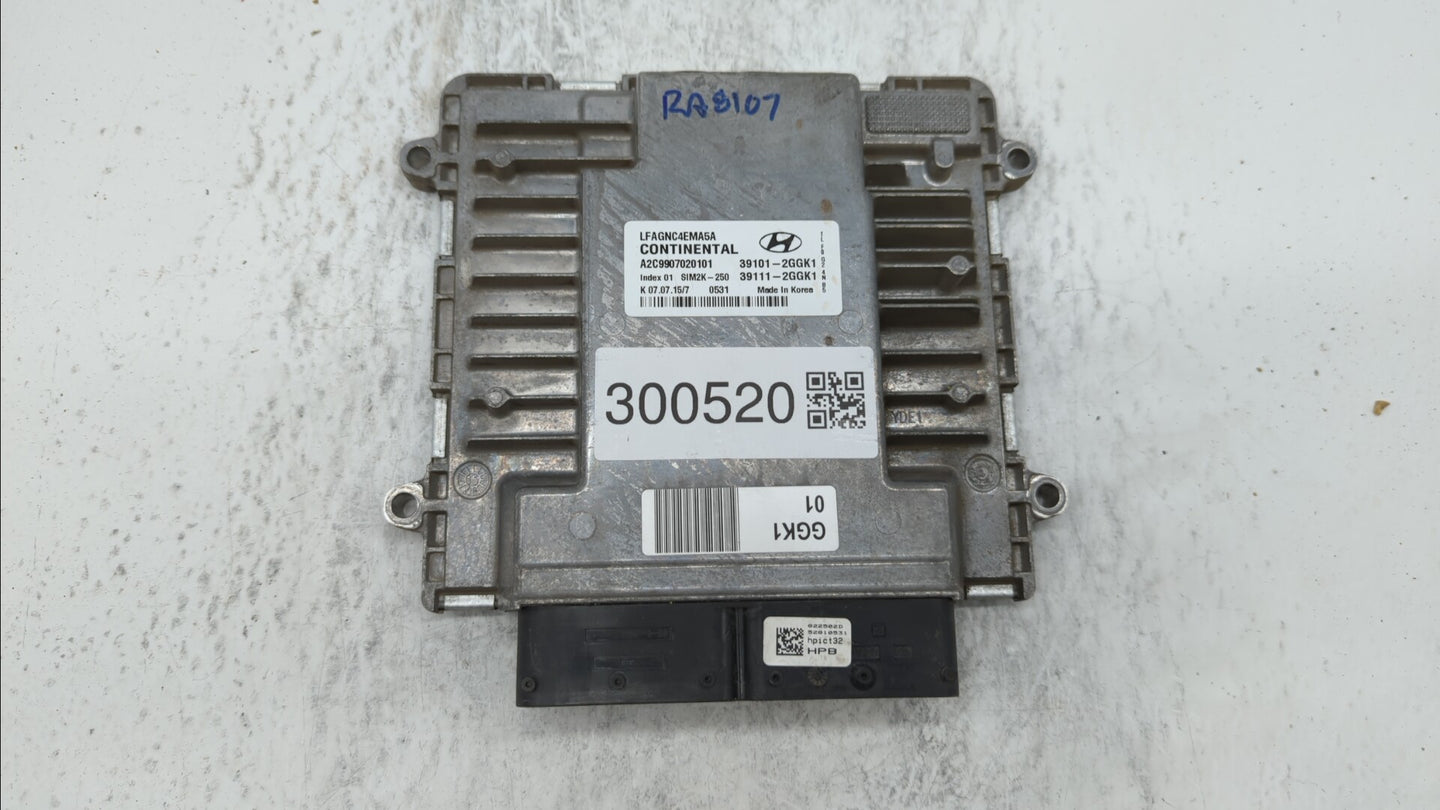 2015-2017 Hyundai Sonata PCM Engine Control Computer ECU ECM PCU OEM P/N:39101-2GGL2 39111-2GGL2 Fits Fits 2015 2016 2017 OE