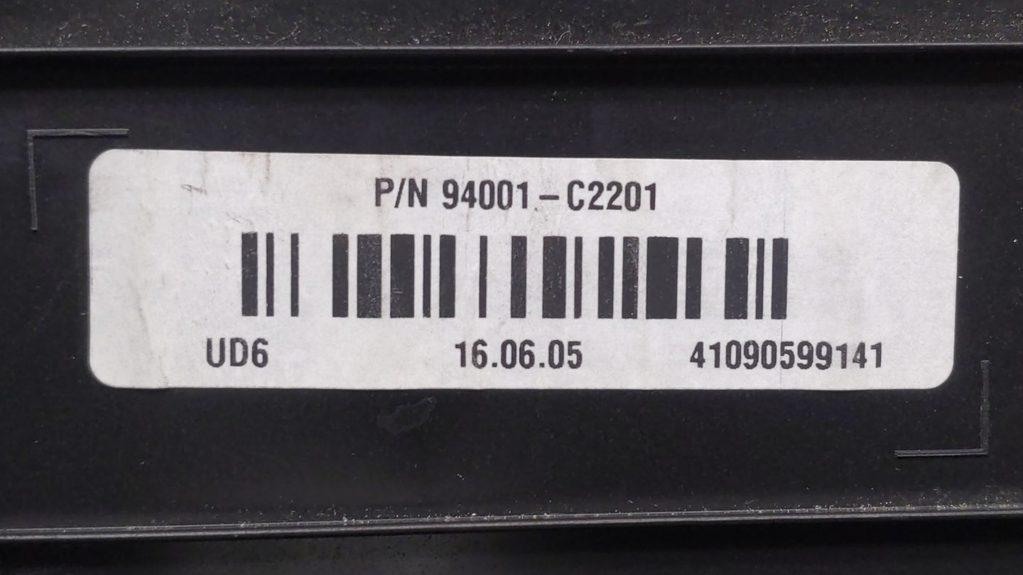 2016-2017 Hyundai Sonata Instrument Cluster Speedometer Gauges P/N:94001-C2201 94001-C2200 Fits Fits 2016 2017 OEM Used Auto
