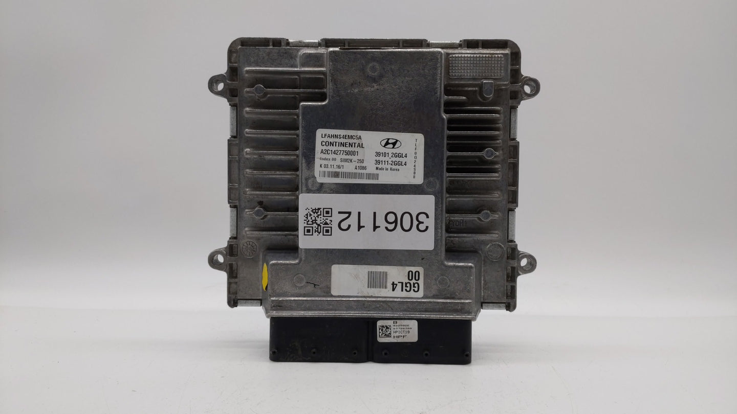 2015-2017 Hyundai Sonata PCM Engine Control Computer ECU ECM PCU OEM P/N:39101-2GGL2 39111-2GGL2 Fits Fits 2015 2016 2017 OE
