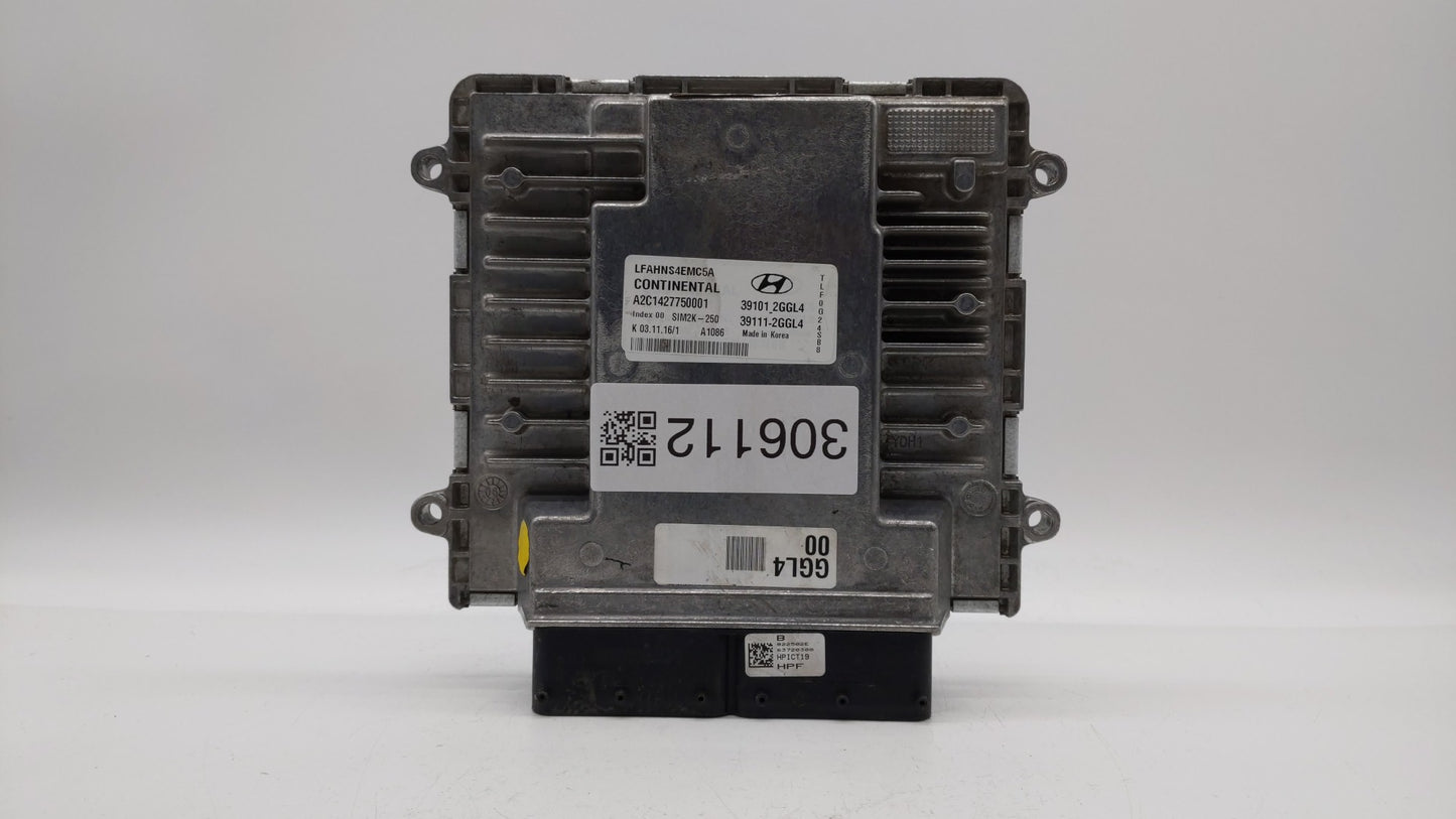 2015-2017 Hyundai Sonata PCM Engine Control Computer ECU ECM PCU OEM P/N:39101-2GGL2 39111-2GGL2 Fits Fits 2015 2016 2017 OE
