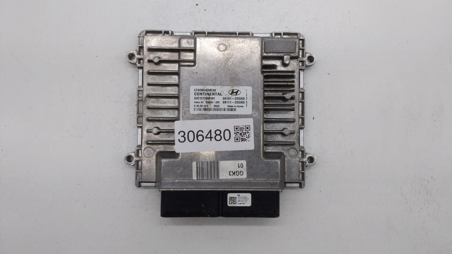 2015-2017 Hyundai Sonata PCM Engine Control Computer ECU ECM PCU OEM P/N:39101-2GGK0 39101-2GGL4 Fits Fits 2015 2016 2017 OE