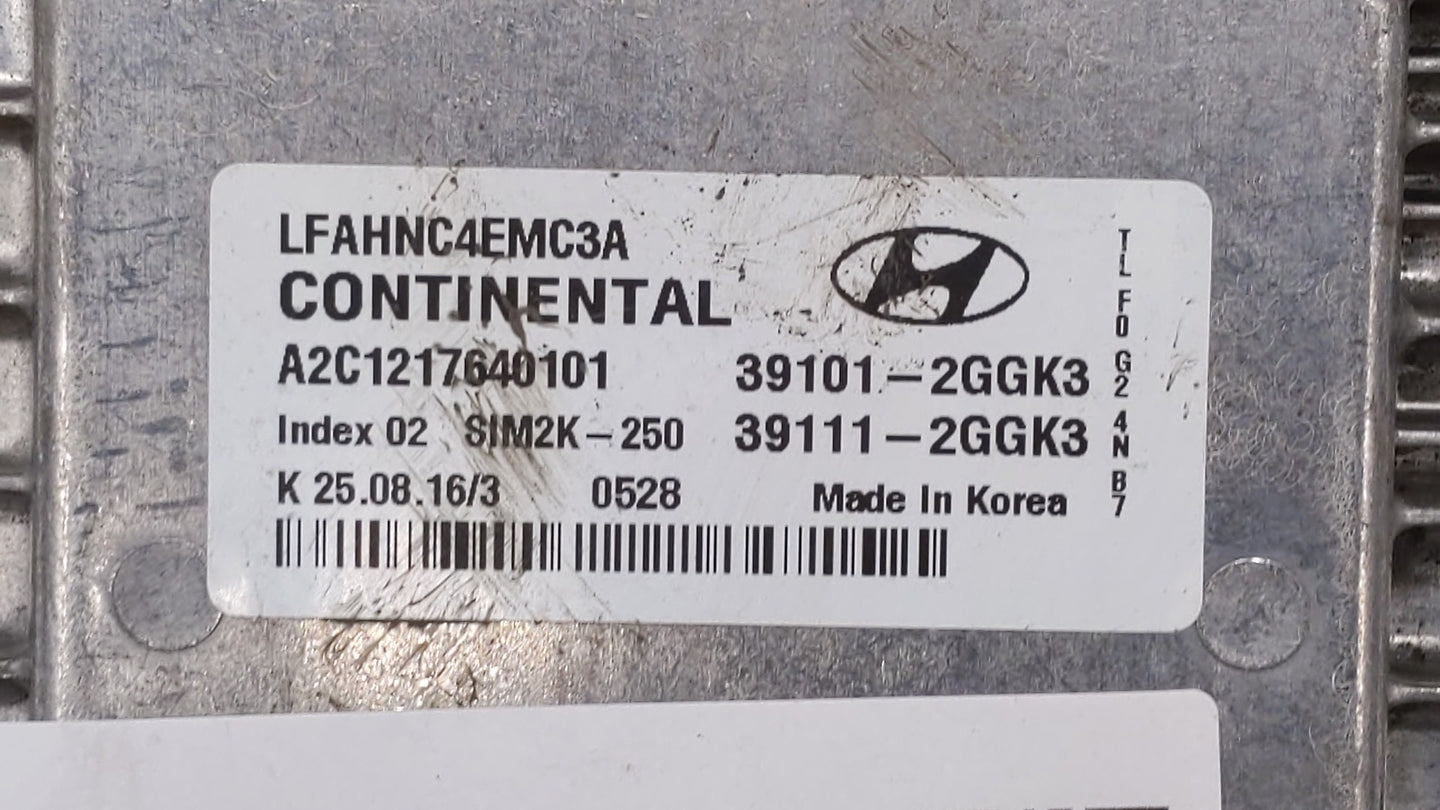 2015-2017 Hyundai Sonata PCM Engine Control Computer ECU ECM PCU OEM P/N:39101-2GGK0 39101-2GGL4 Fits Fits 2015 2016 2017 OE