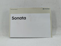 2017 Hyundai Sonata Owners Manual Book Guide P/N:HC10-EU74H OEM Used Auto Parts - Oemusedautoparts1.com