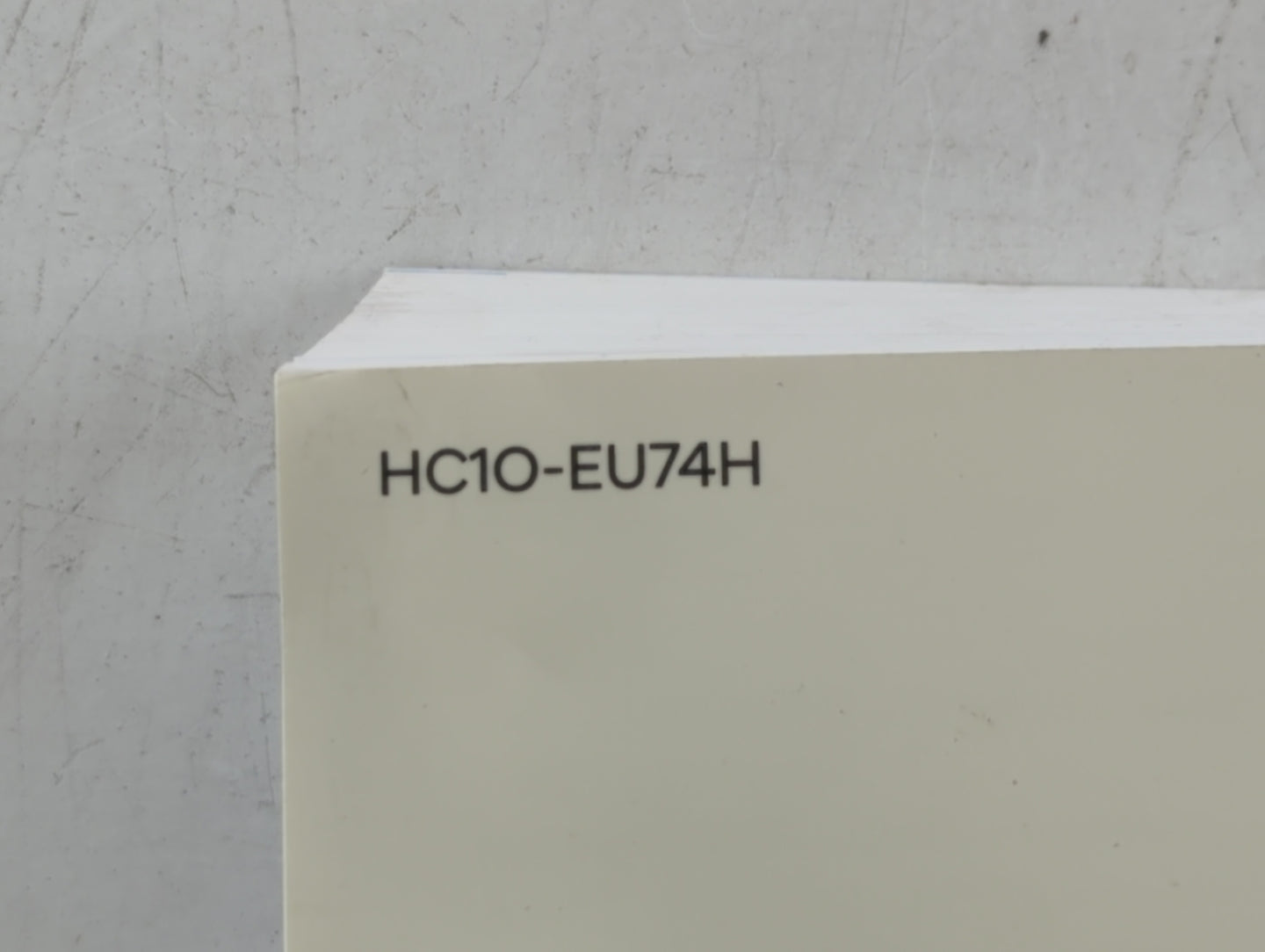 2017 Hyundai Sonata Owners Manual Book Guide P/N:HC10-EU74H OEM Used Auto Parts - Oemusedautoparts1.com