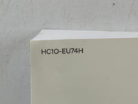 2017 Hyundai Sonata Owners Manual Book Guide P/N:HC10-EU74H OEM Used Auto Parts - Oemusedautoparts1.com