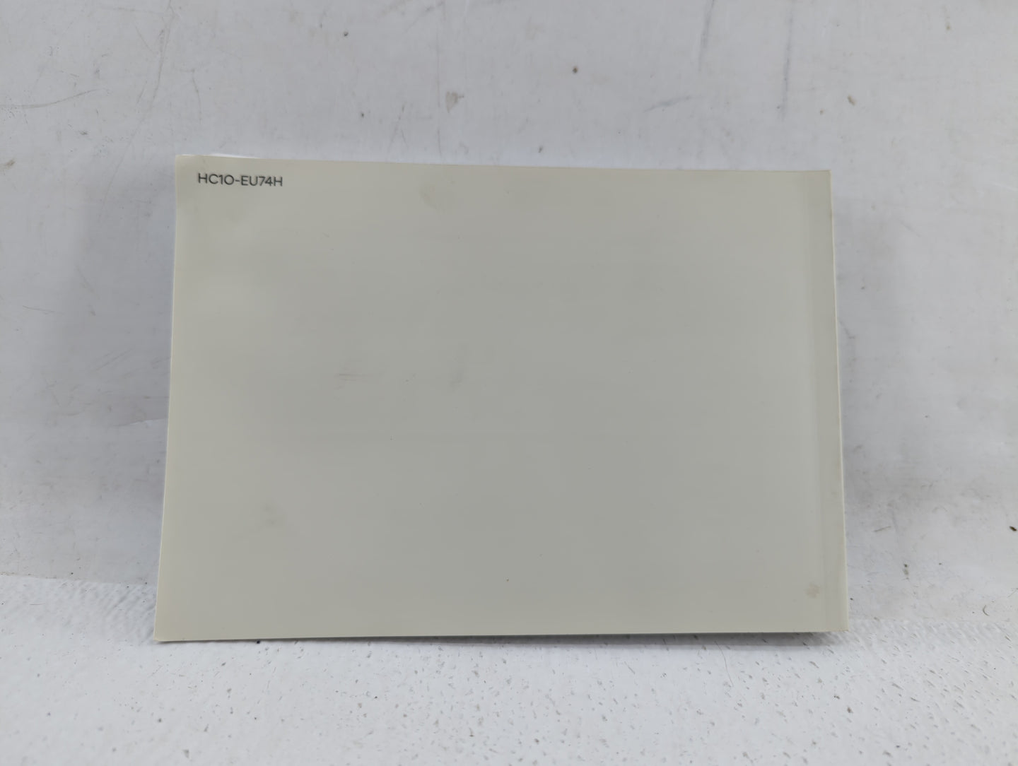 2017 Hyundai Sonata Owners Manual Book Guide P/N:HC10-EU74H OEM Used Auto Parts - Oemusedautoparts1.com