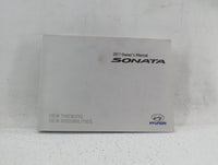 2017 Hyundai Sonata Owners Manual Book Guide P/N:HC10-EU66B OEM Used Auto Parts - Oemusedautoparts1.com