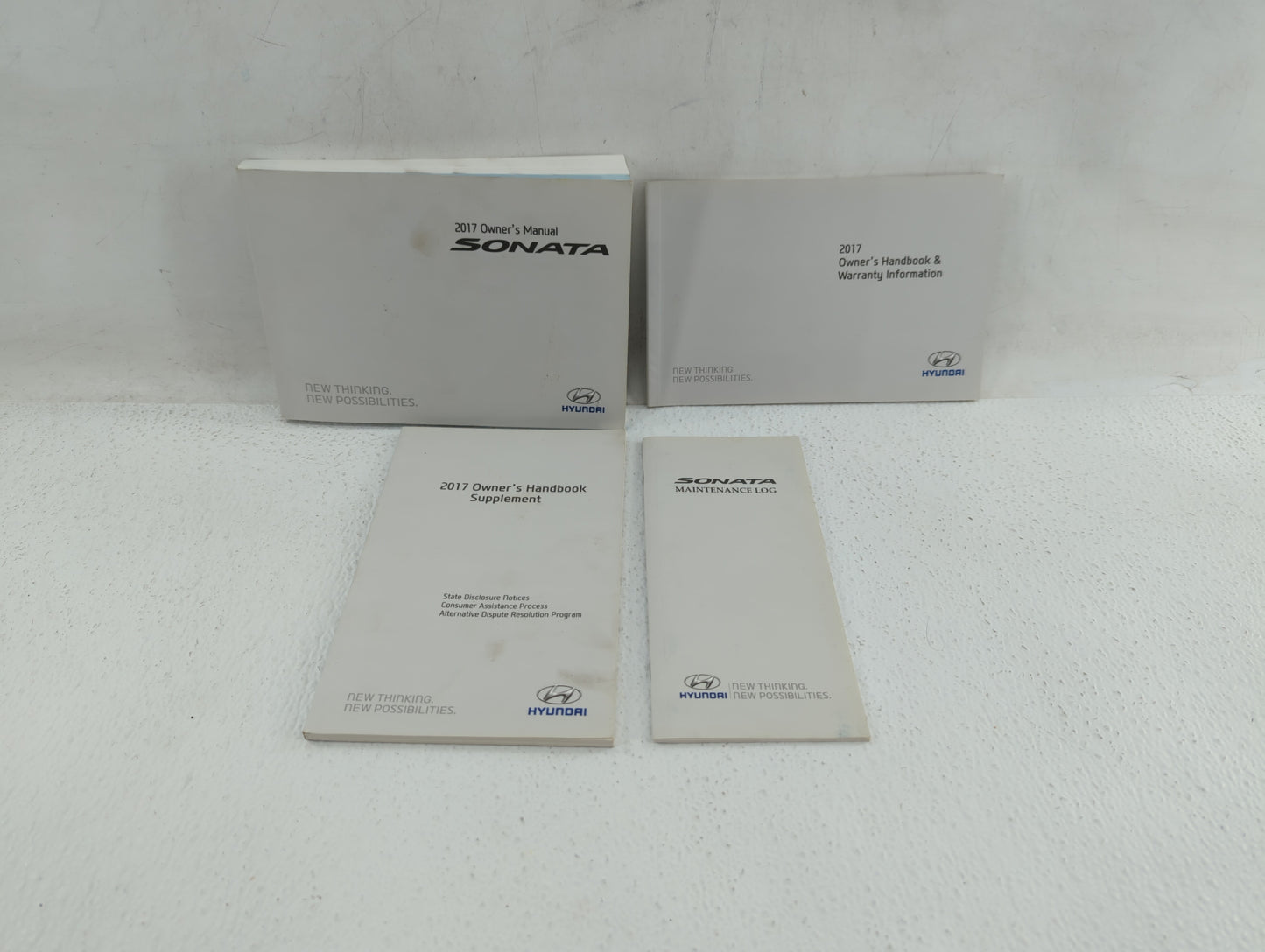 2017 Hyundai Sonata Owners Manual Book Guide P/N:HC10-EU66B OEM Used Auto Parts - Oemusedautoparts1.com