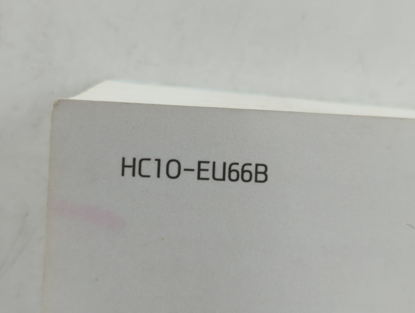 2017 Hyundai Sonata Owners Manual Book Guide P/N:HC10-EU66B OEM Used Auto Parts - Oemusedautoparts1.com