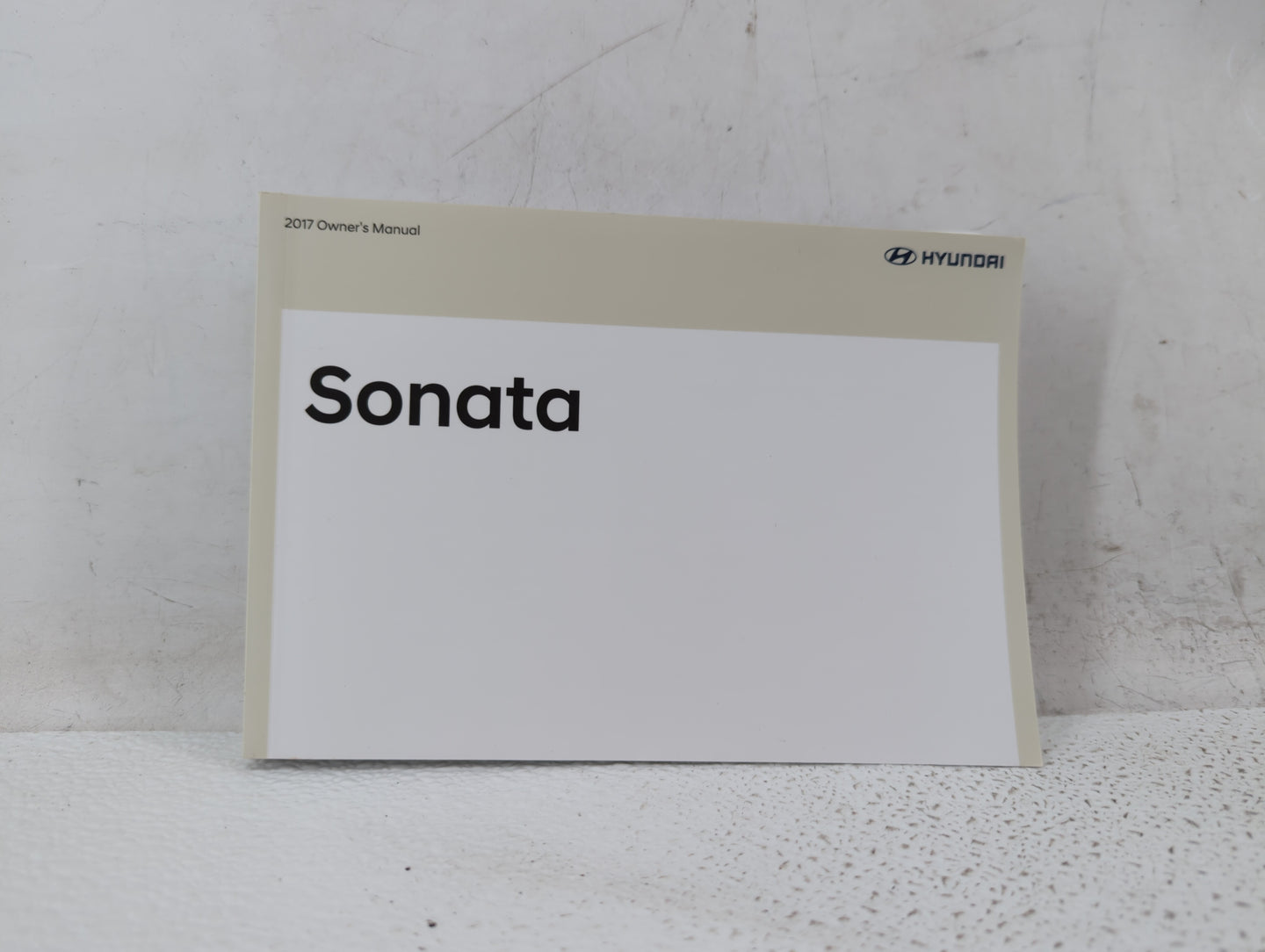 2017 Hyundai Sonata Owners Manual Book Guide OEM Used Auto Parts - Oemusedautoparts1.com