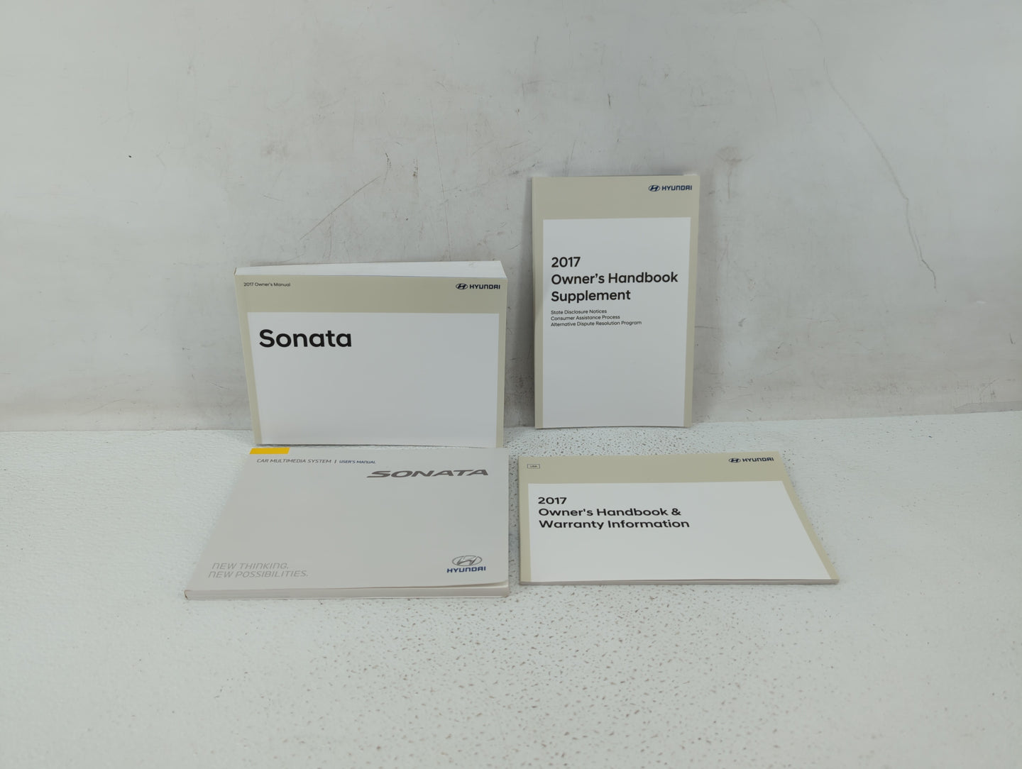 2017 Hyundai Sonata Owners Manual Book Guide OEM Used Auto Parts - Oemusedautoparts1.com