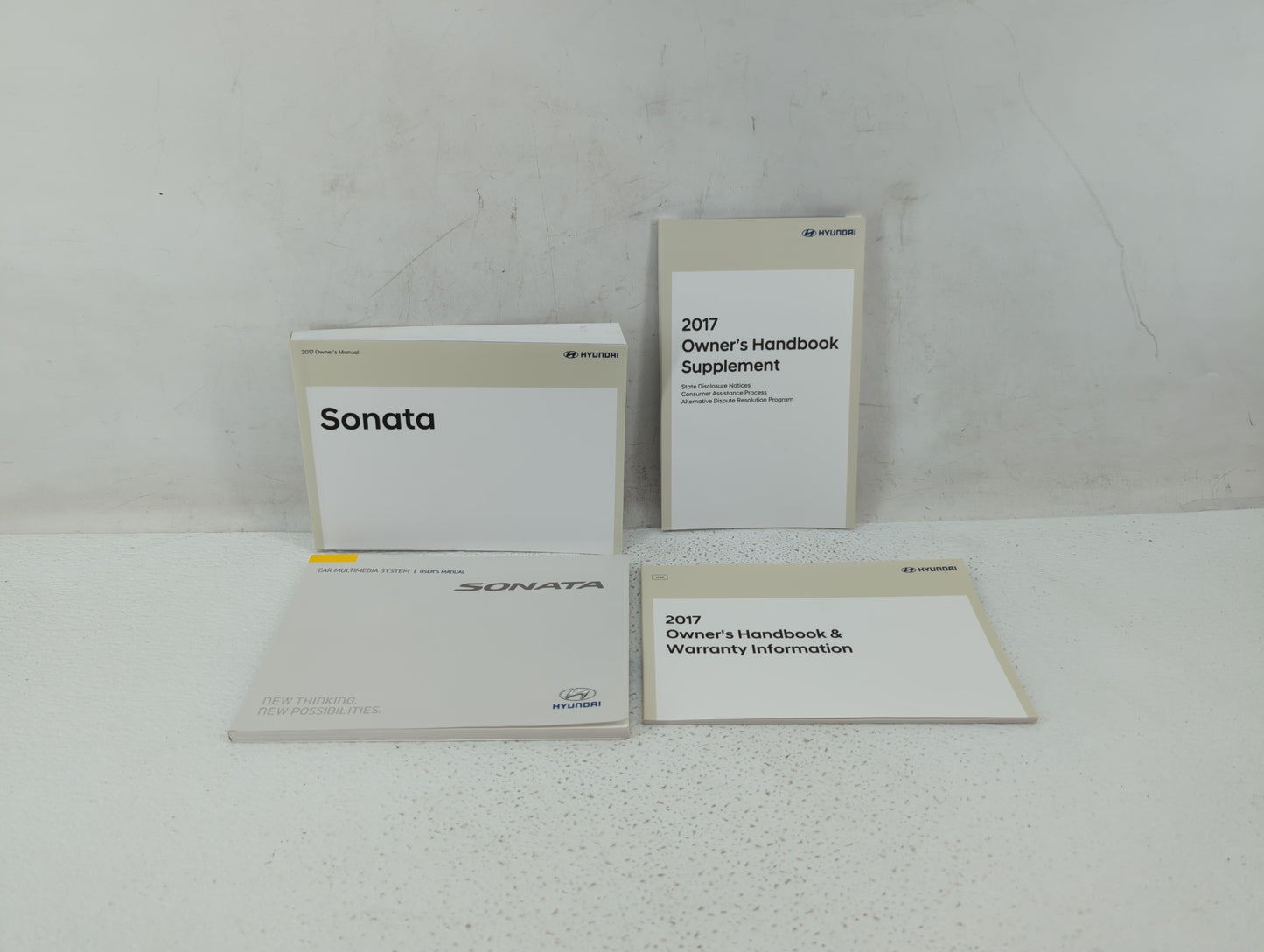 2017 Hyundai Sonata Owners Manual Book Guide OEM Used Auto Parts - Oemusedautoparts1.com