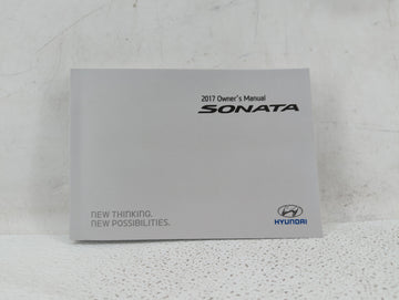 2017 Hyundai Sonata Owners Manual Book Guide OEM Used Auto Parts - Oemusedautoparts1.com