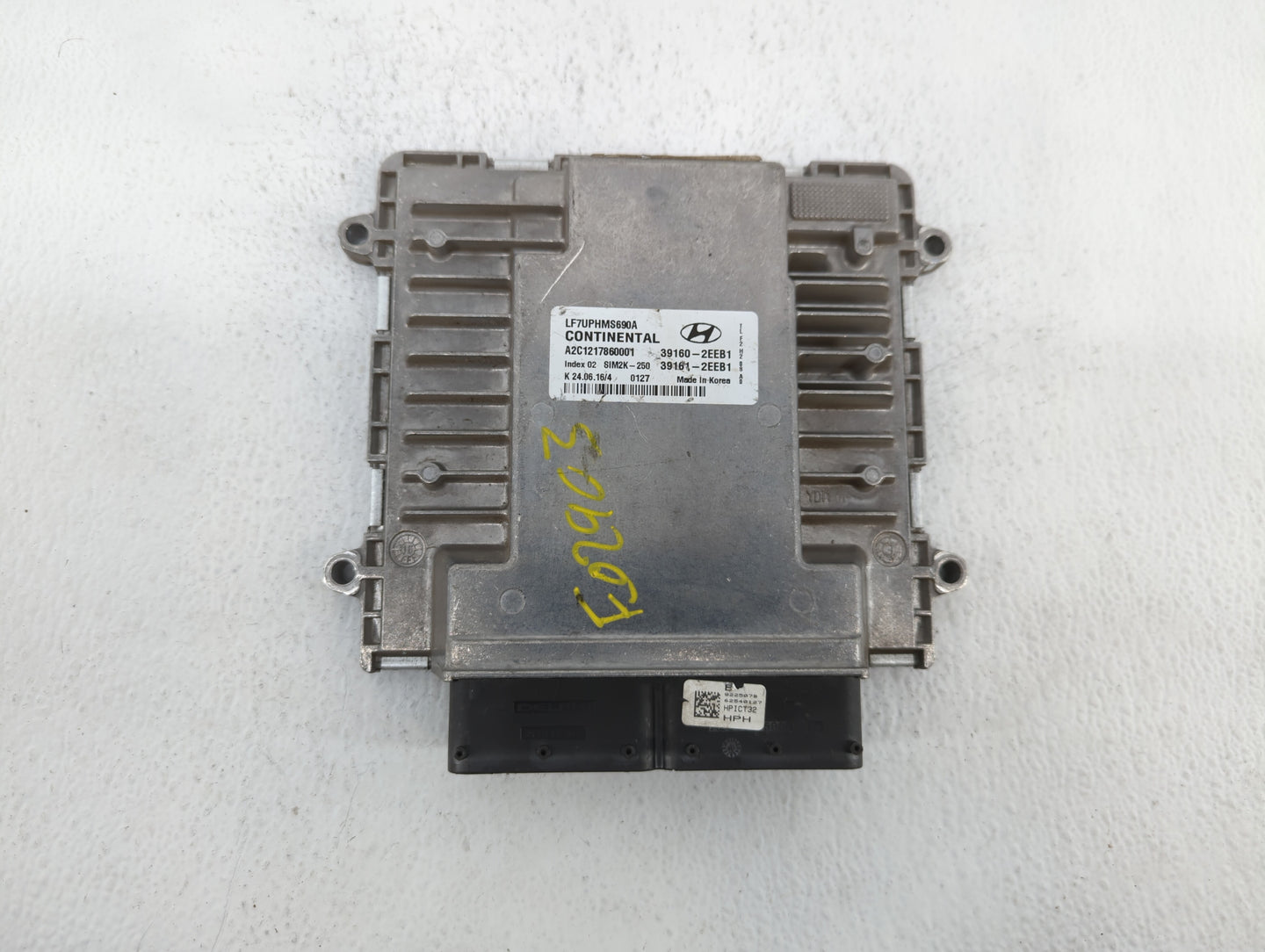 2016-2017 Hyundai Sonata PCM Engine Control Computer ECU ECM PCU OEM P/N:39160-2EEB1 39161-2EEB1, 39160-2EEB0 Fits Fits 2016