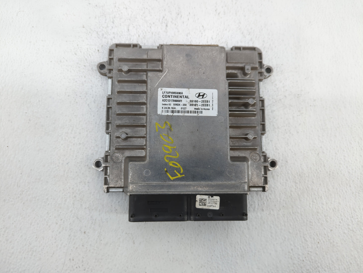 2016-2017 Hyundai Sonata PCM Engine Control Computer ECU ECM PCU OEM P/N:39160-2EEB1 39161-2EEB1, 39160-2EEB0 Fits Fits 2016