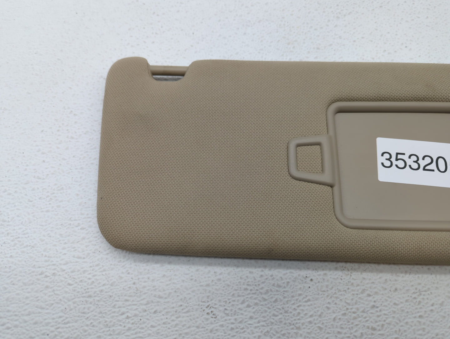 2015-2019 Hyundai Sonata Sun Visor Shade Replacement Passenger Right Mirror Fits Fits 2015 2016 2017 2018 2019 OEM Used Auto