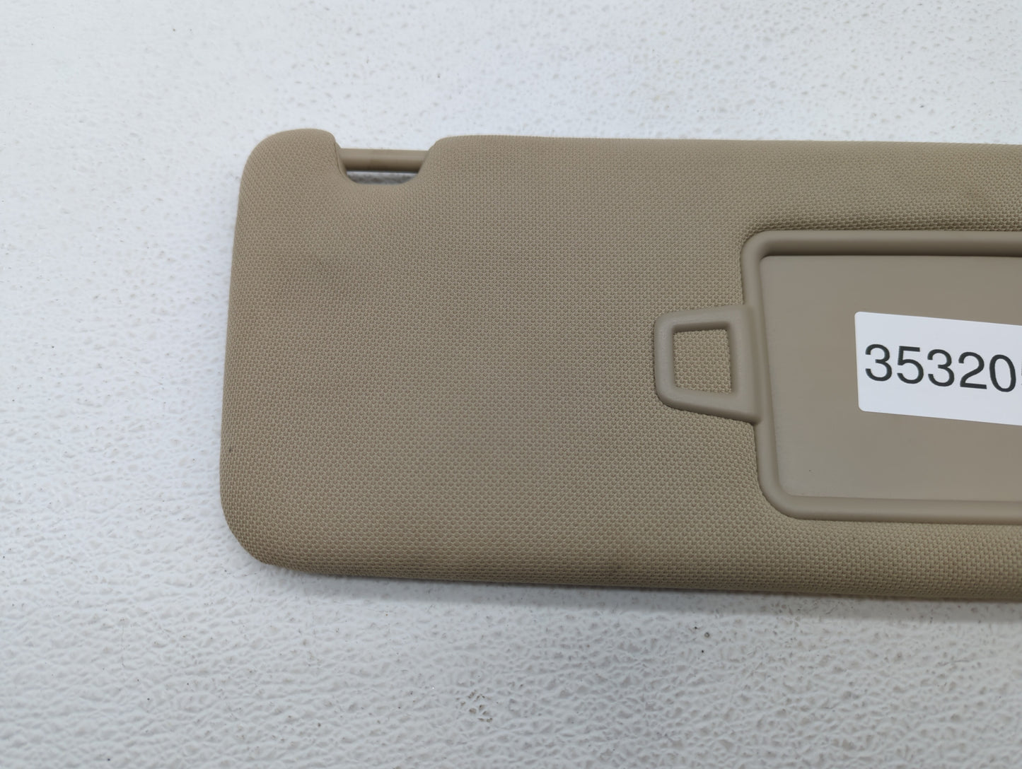 2015-2019 Hyundai Sonata Sun Visor Shade Replacement Passenger Right Mirror Fits Fits 2015 2016 2017 2018 2019 OEM Used Auto