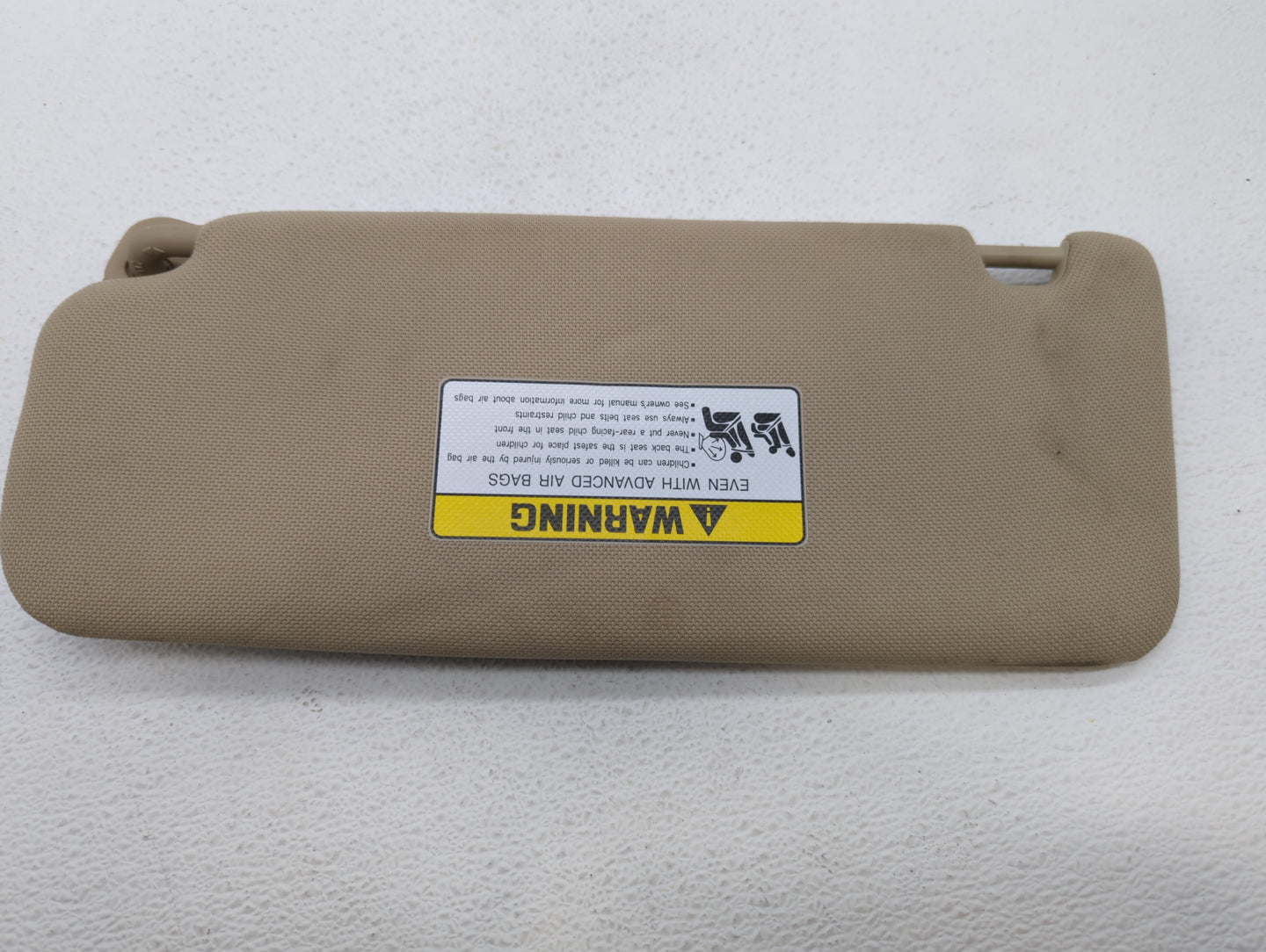 2015-2019 Hyundai Sonata Sun Visor Shade Replacement Passenger Right Mirror Fits Fits 2015 2016 2017 2018 2019 OEM Used Auto