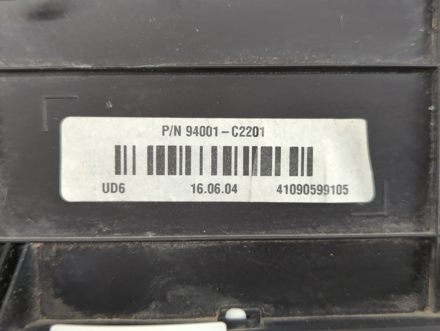 2016-2017 Hyundai Sonata Instrument Cluster Speedometer Gauges P/N:94001-C2201 Fits Fits 2016 2017 OEM Used Auto Parts - Oem