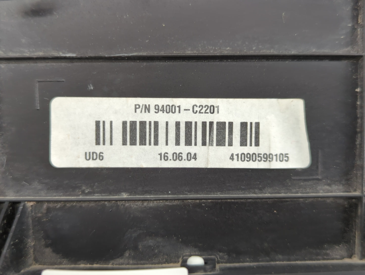 2016-2017 Hyundai Sonata Instrument Cluster Speedometer Gauges P/N:94001-C2201 Fits Fits 2016 2017 OEM Used Auto Parts - Oem