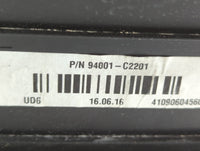 2016-2017 Hyundai Sonata Instrument Cluster Speedometer Gauges P/N:94001-C2201 Fits Fits 2016 2017 OEM Used Auto Parts - Oem